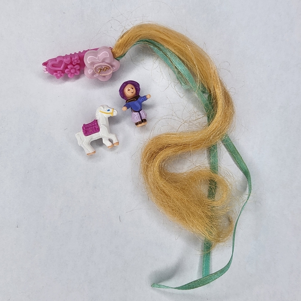 1995 Polly Pocket Arabian Beauty Pony Figures Vintage Bluebird - Picture 2 of 3